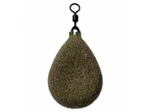 LK Baits Carpleads Flat Green 140g - olovo na kapry zelené