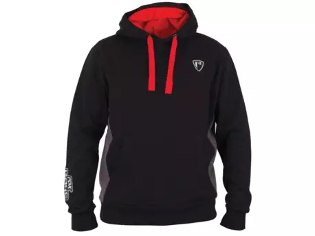 FOX Rage Mikina Ribbed Hoody Black/Grey VÝPRODEJ