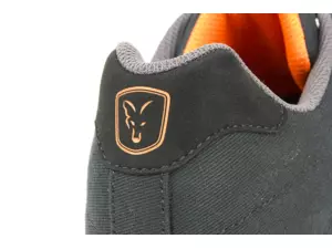 FOX Boty Black & Orange Casual Trainers VÝPRODEJ