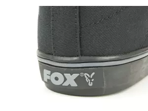 FOX Boty Black & Orange Casual Trainers VÝPRODEJ