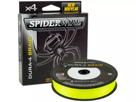 Šňůra SpiderWire Dura4 150m Žlutá