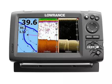 Lowrance HOOK-7+ SONDA HDI 83/200 455/800 KHZ + BATERIE A NABÍJEČKA ZDARMA!