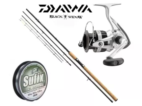 DAIWA Black Widow feeder + naviják zdarma!!