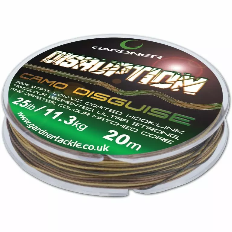 GARDNER Splétaná šňůra Disruption Green 20m