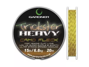 GARDNER Spl. šňůra návazcová Trickster Heavy Brown 20m