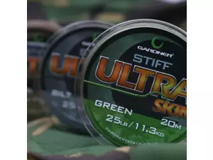 GARDNER Splétaná šňůra Stiff Ultra Skin Green 20m