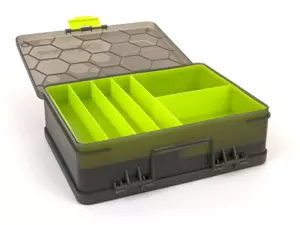 Matrix double sided feeder & tackle box