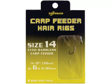 DRENNAN Návazce Carp Feeder Hair Rigs 12 / 7lb