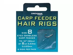 DRENNAN Návazce Carp Feeder Hair Rigs 12 / 7lb