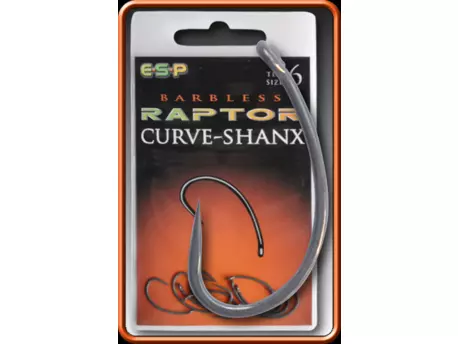 ESP Háček Curve Shanx Barbless vel.10, 10ks