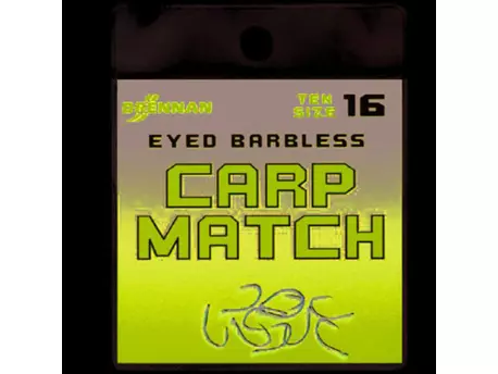 DRENNAN Háčky Eyed B'less Carp Match vel. 8