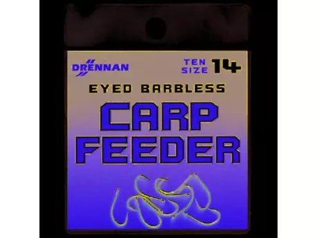 DRENNAN Háčky Eyed B'less Carp Feeder vel.10