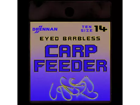 DRENNAN Háčky Eyed B'less Carp Feeder vel.14