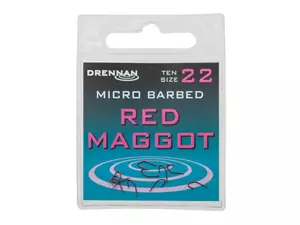 DRENNAN Háčky Red Maggot vel.14