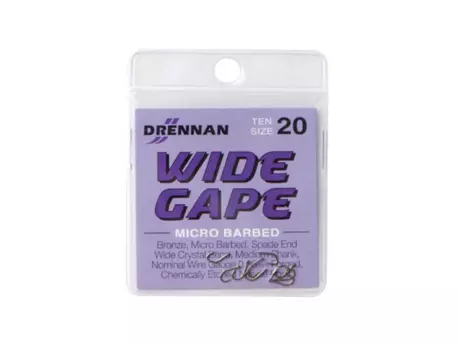 DRENNAN Háčky Wide Gape vel.10