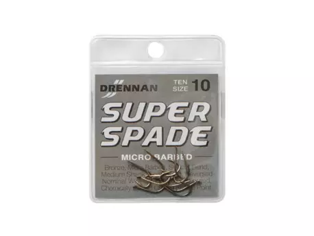 DRENNAN Háčky Super Spade vel.8