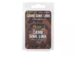 ESP Návazcová šňůka Camo Sink Link Brown 25lb