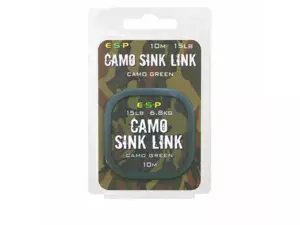 ESP Návazcová šňůka Camo Sink Link Green 15lb