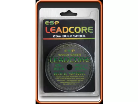 ESP Olověnka Leadcore Weedy Green 45lb 25m