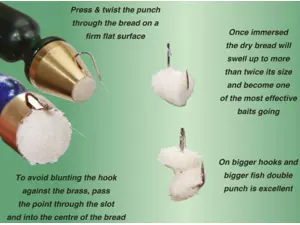 DRENNAN Razníky Brass bread punches Small 6velikostí 2,5 do 7mm