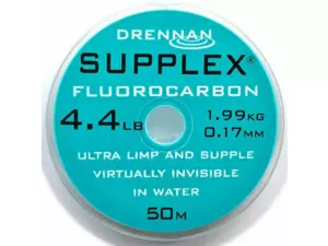 DRENNAN Vlasec Supplex fluorocarbon 50m 0,9lb 0,075mm