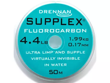 DRENNAN Vlasec Supplex fluorocarbon 50m 1,3lb 0,095mm