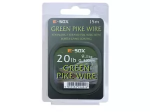 DRENNAN Ocelové lanko Green Pike wire 20lb