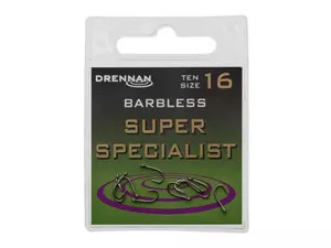 DRENNAN Háčky Super Specialist Barbless vel.12