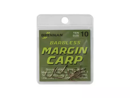 DRENNAN Háčky Margin Carp Barbless vel. 8