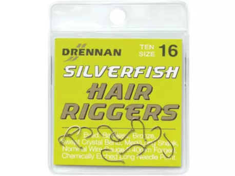 DRENNAN Háčky Silverfish Hair Rigger vel. 12