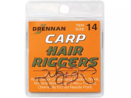 DRENNAN Háčky Carp Hair Rigger vel. 10