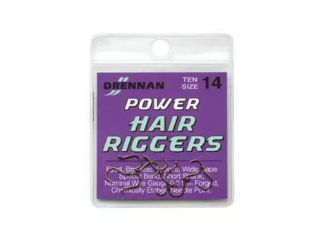 DRENNAN Háčky Power Hair Rigger vel. 8