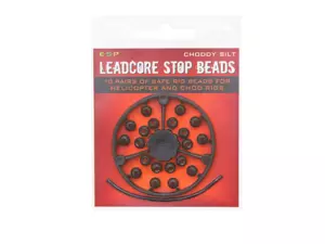 ESP Zarážky Leadcore Stop Beads Choddy Silt