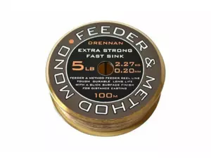 DRENNAN Vlasec Feeder & Method Mono 100m 6lb 0,23mm