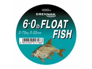 DRENNAN Vlasec Float Fish 100m 6,0lb 0,22mm