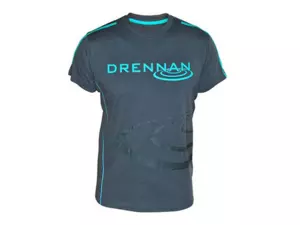 DRENNAN Triko T-Shirt Grey/Aqua vel. XL