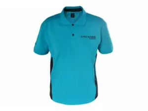 DRENNAN Polokošile Polo Shirt Aqua vel. L