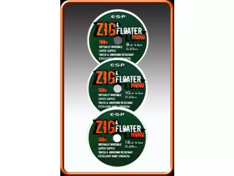 ESP Zig&Floater Mono 100m 8lb 0,23mm 3,6kg