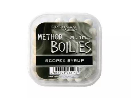 DRENNAN Method Boilies 8 & 10 mm Scopex Syrup