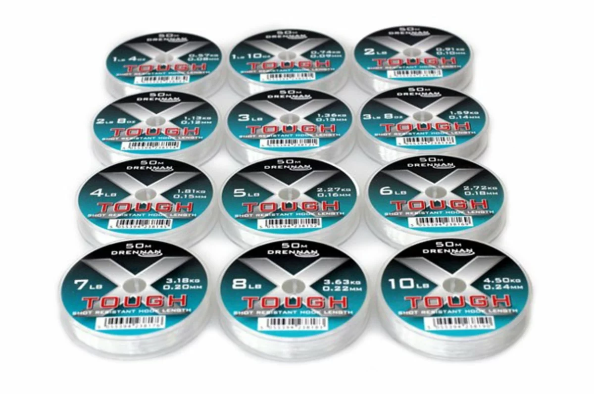 DRENNAN X-Tough Hooklink 50m 0,24m 4,50kg