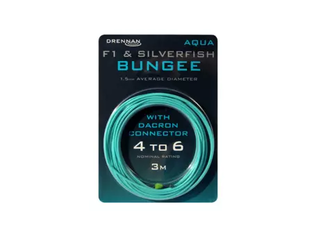 DRENNAN Guma F1 & Silverfish Bungee - aqua 4 to 6