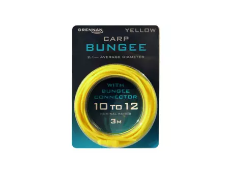 DRENNAN Guma Carp Bungee - yellow 10 to 12