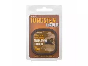 ESP Tungsten Loaded 10m 20lb 9,1kg Camo Brown Soft