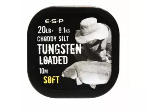 ESP Tungsten Loaded 10m 20lb 9,1kg Choody Silt Soft