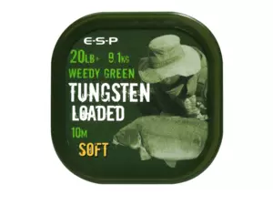 ESP Tungsten Loaded 10m 20lb 9,1kg Weedy Green Soft