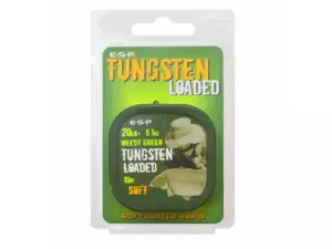 ESP Tungsten Loaded 10m 20lb 9,1kg Weedy Green Soft