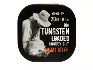 ESP Tungsten Loaded 10m 20lb 9,1kg Choody Silt Semi Stiff