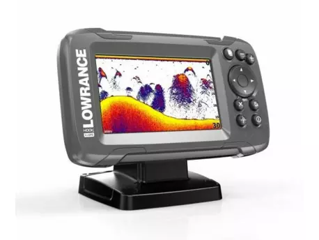 Lowrance Echolot HOOK² 4x GPS se Sondou Bullet Skimmer + baterie ZDARMA