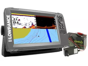 LOWRANCE HOOK² 9 GPS se Sondou Splitshot + baterie a nabíječka ZDARMA