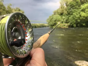 WYCHWOOD Naviják River & Stream Fly Reel Gunmetal